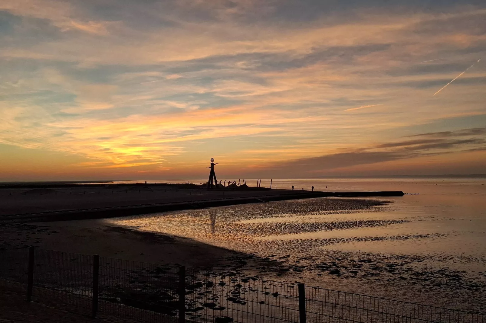 Doppelhaushälfte Nordseerose 125-Gebieden zomer 5km