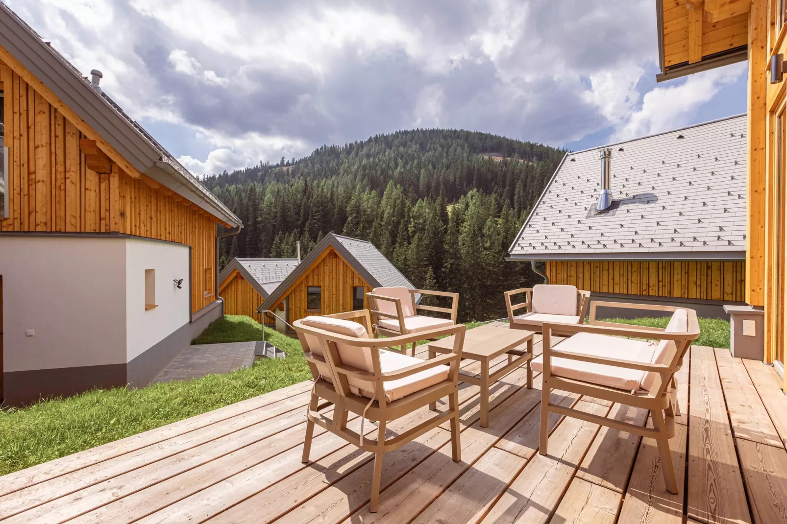 Rehfugium Lachtal 3-Terrasbalkon