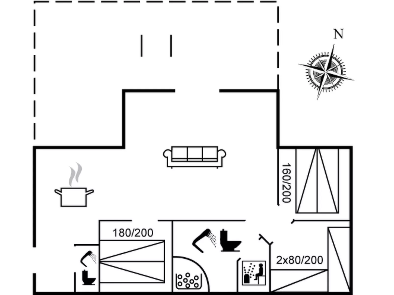 "Alexi" - 300m from the sea-Binnen