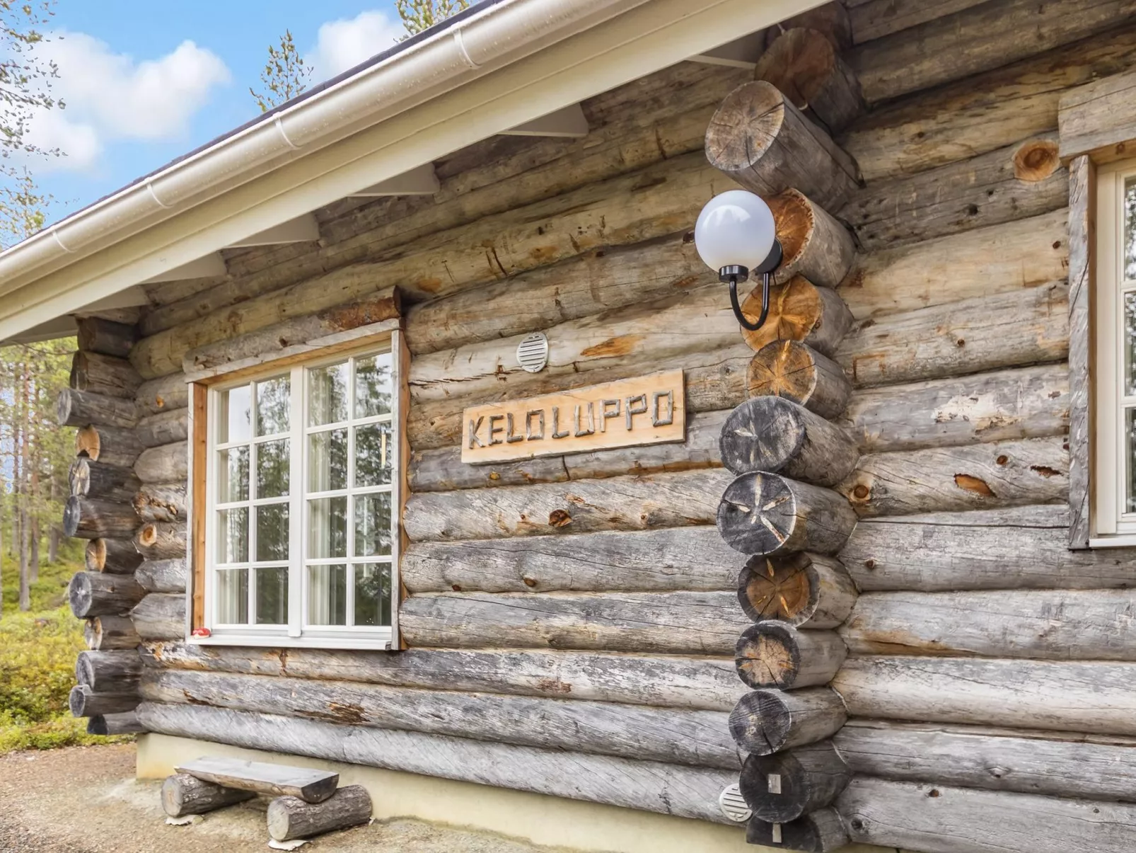 Lomaylläs maja/keloluppo-Binnen