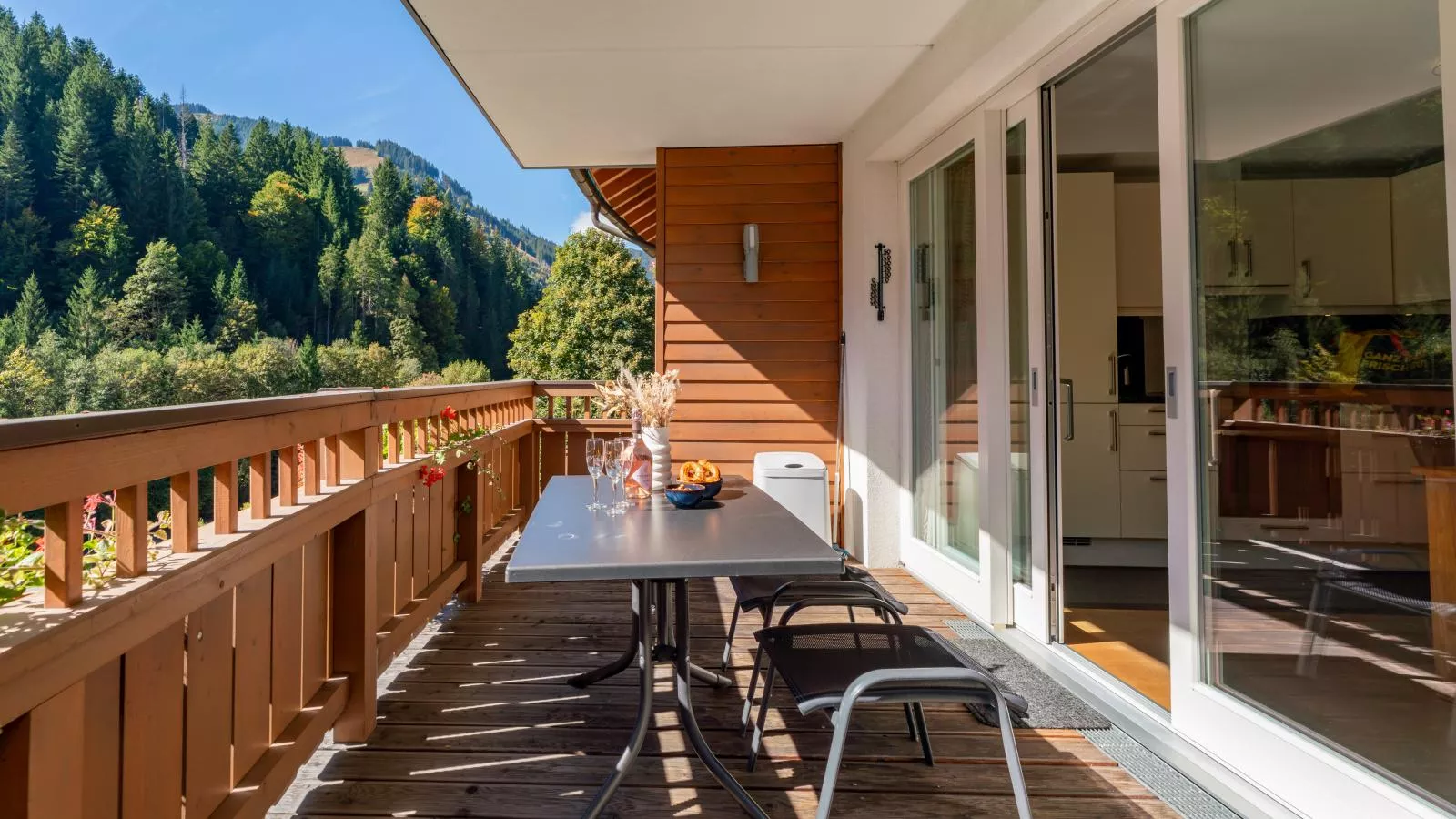 Drei Berge Top 4-Terrasbalkon