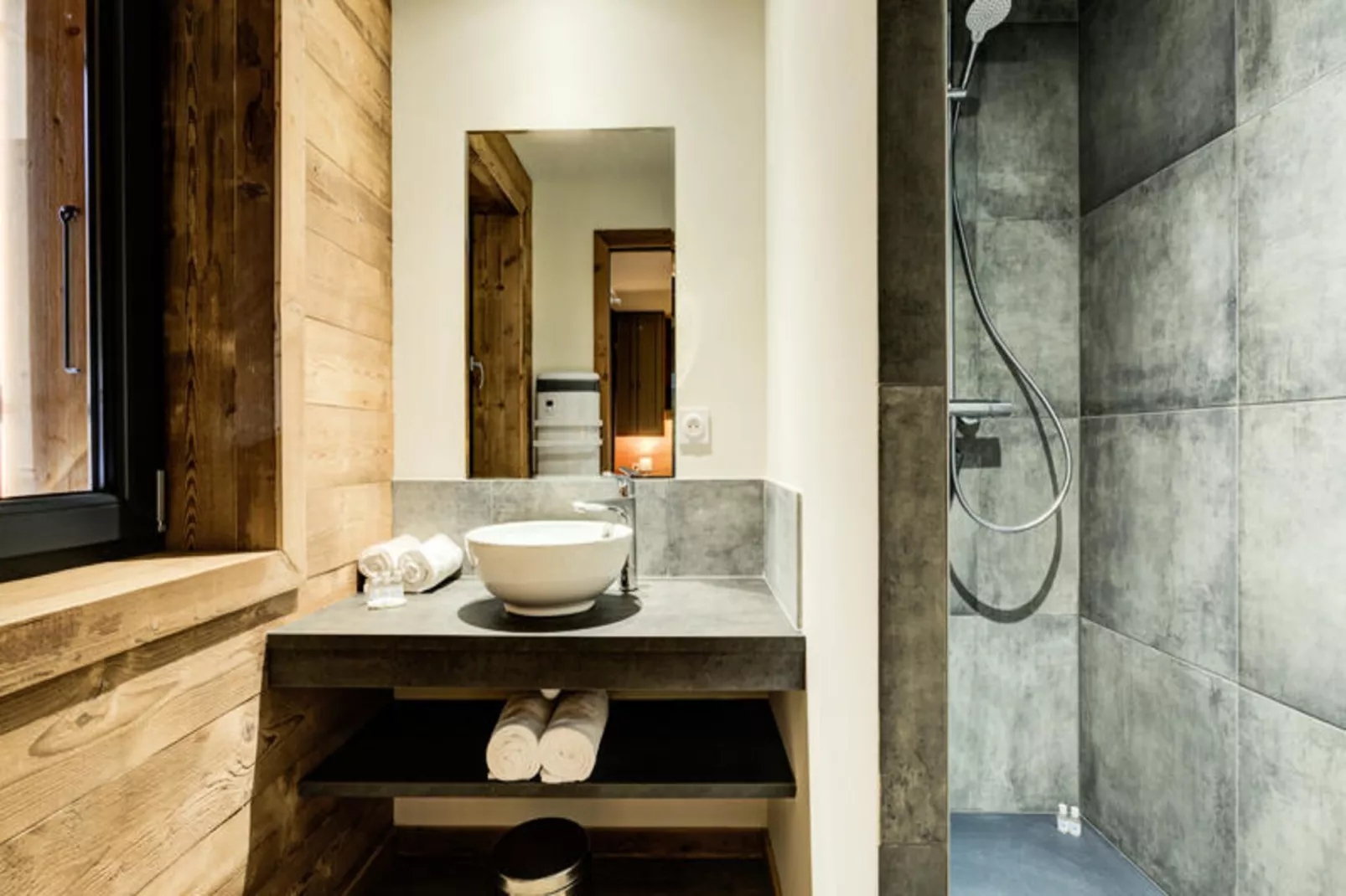 Chalet De La Mine-Badkamer