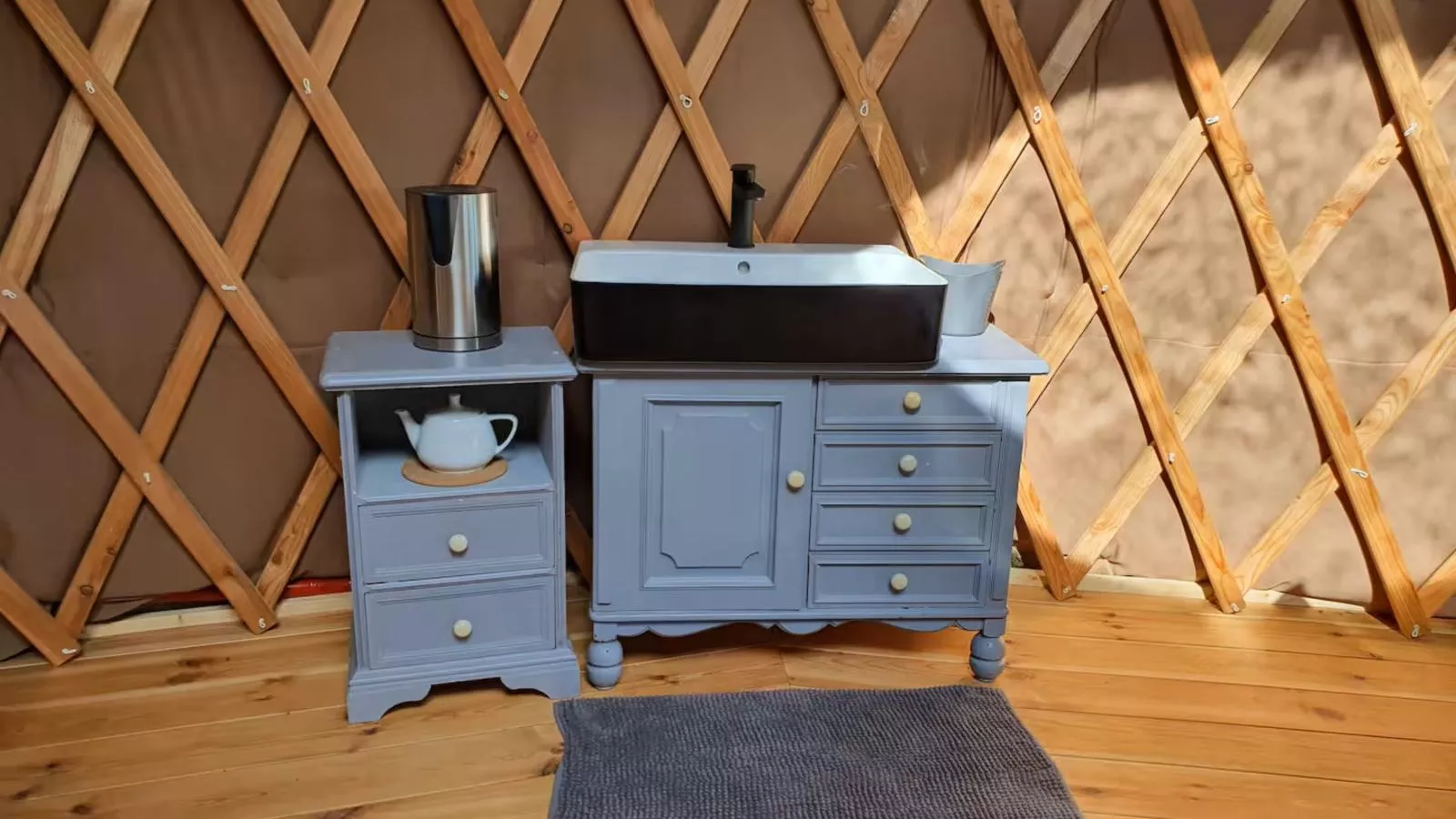 Glamour-Camping-Binnen