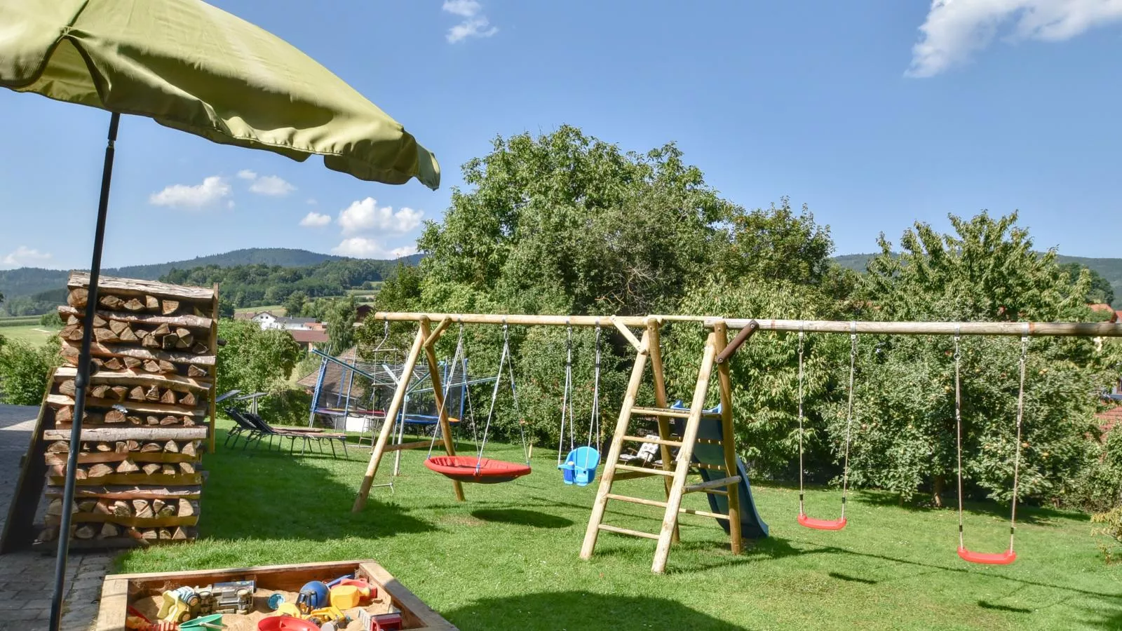 Gleißenberg-Tuinen zomer