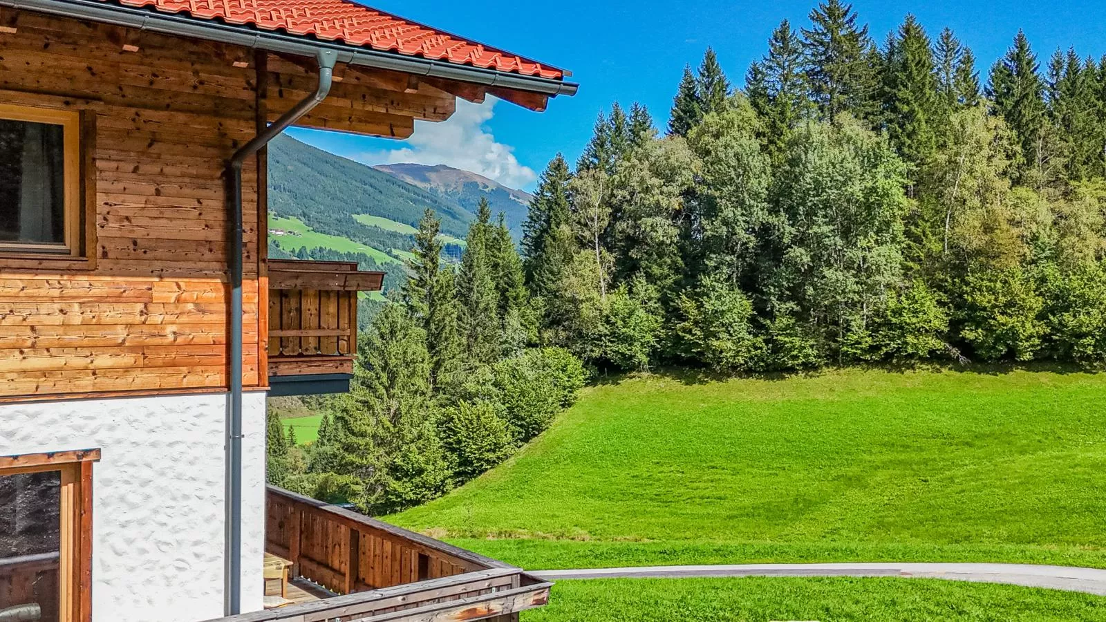 Haus Bergstille Top 1-Uitzicht zomer