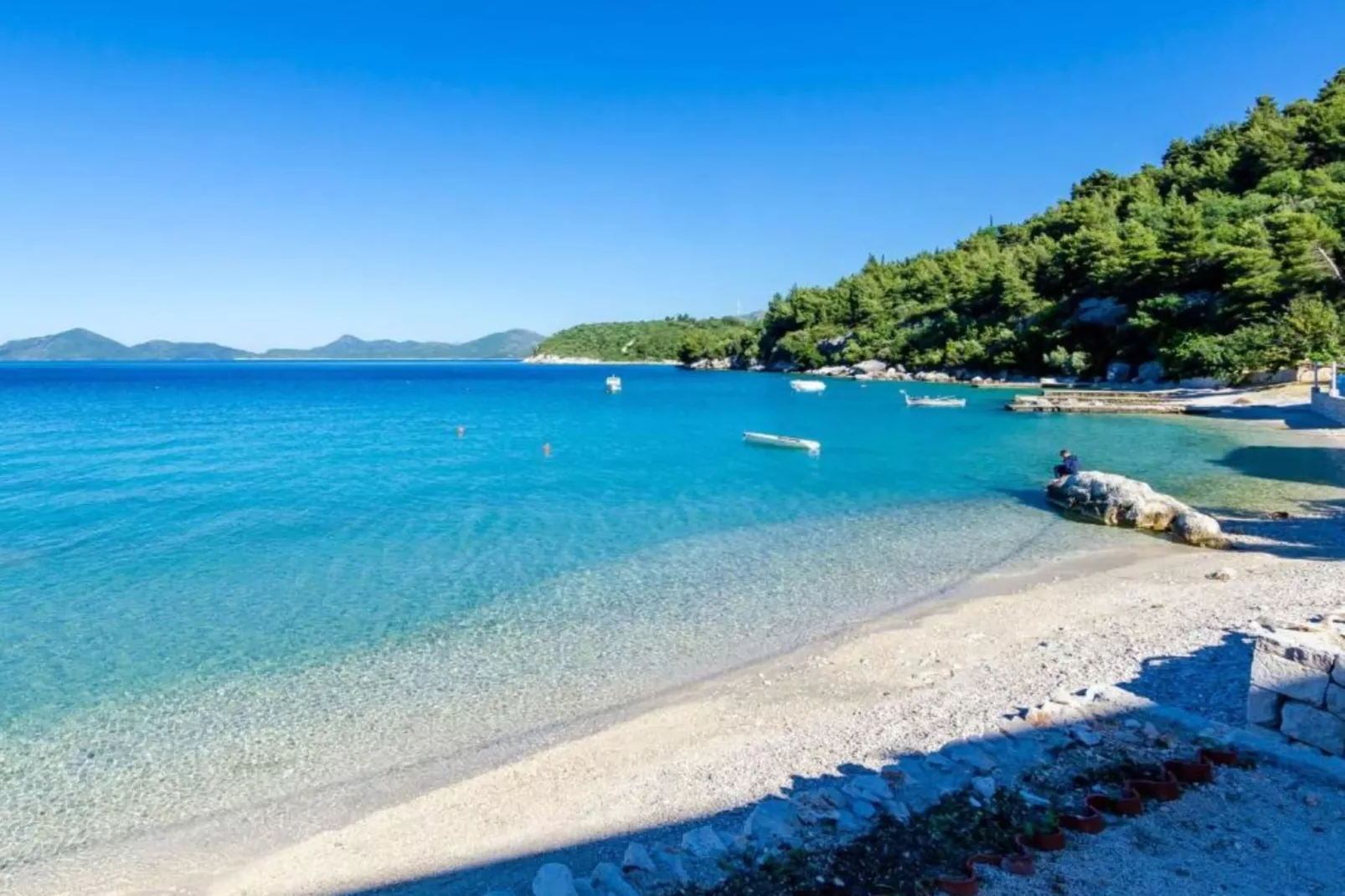 Apartment Gabrijela - One Bedroom Apartment with Sea View-Uitzicht