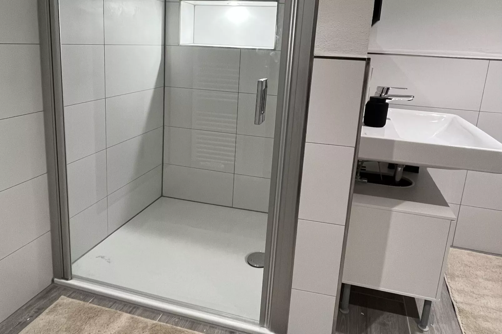 Apartment Eifelglück mit Dachterrasse-Badkamer