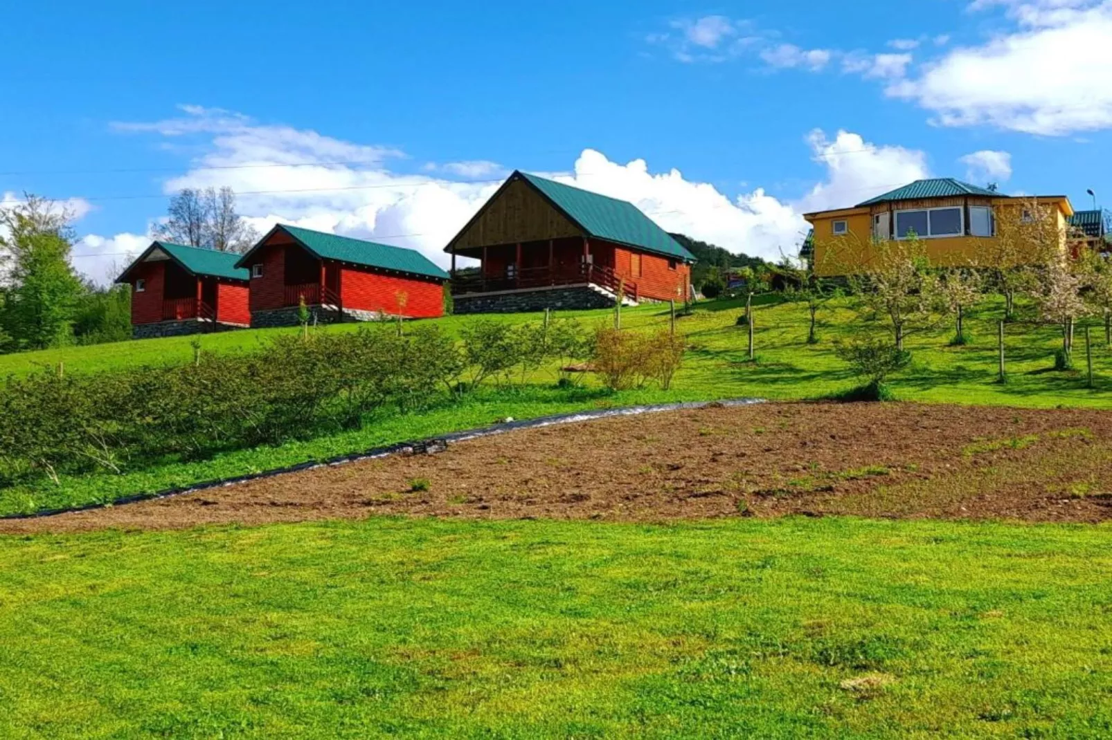 Eco Village Coric - Studio Apartment with Terrace 2 - Tuinen zomer