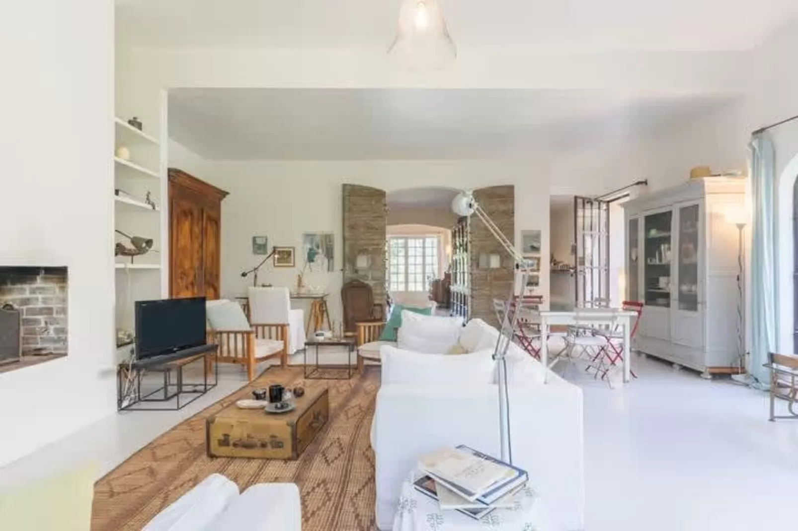 Mas de Corinne-Woonkamer