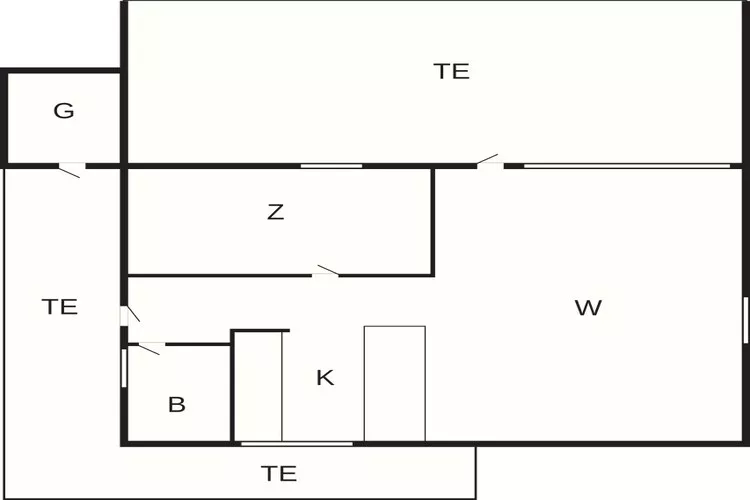 5 sterren vakantie huis in Sydals-Plattegrond