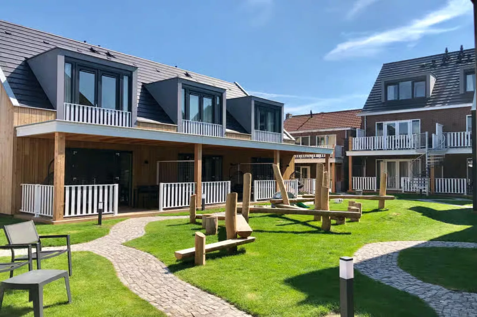 Plein 40 Lodge 3 - Tuinen zomer