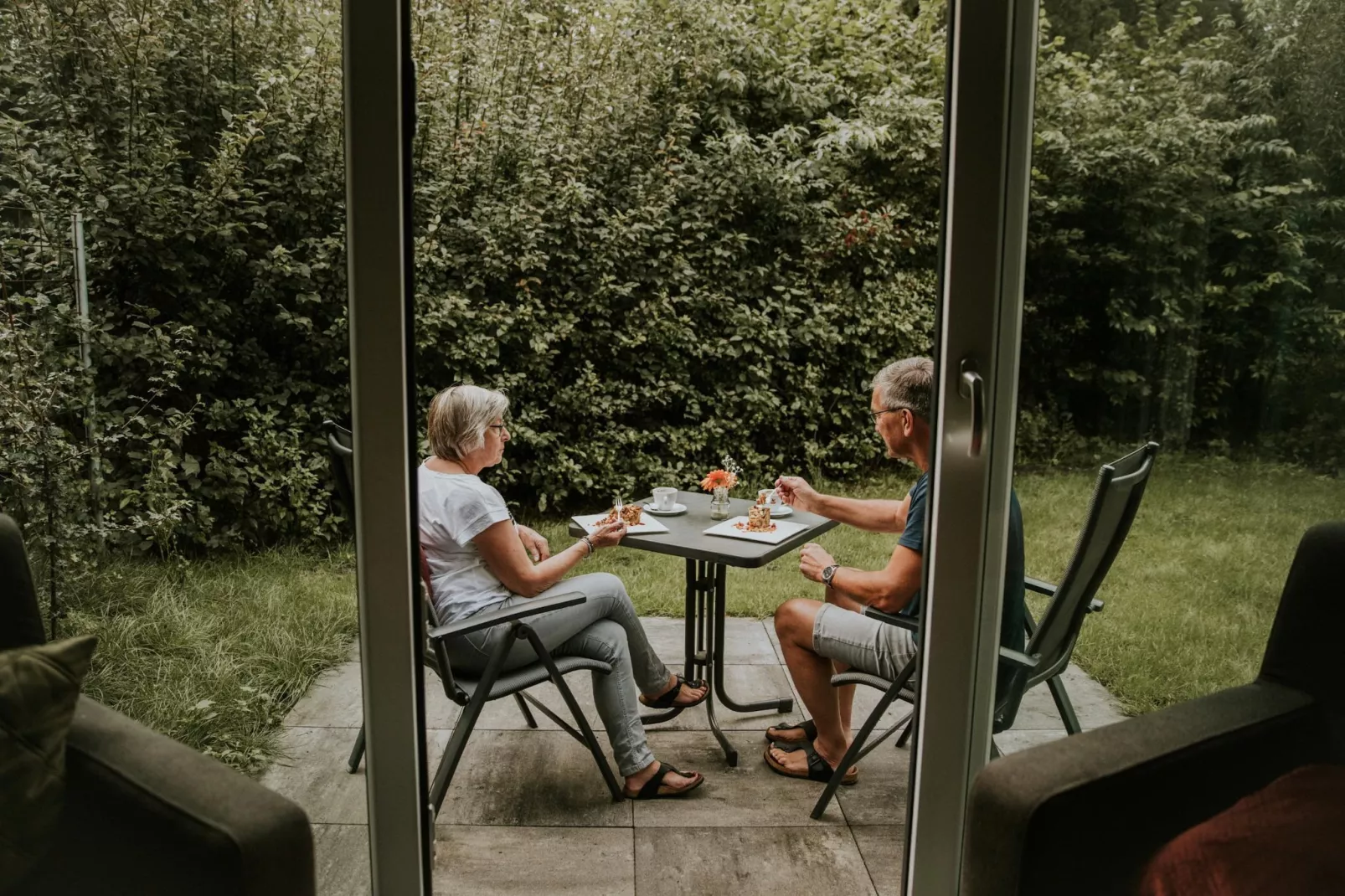 Luxe loft  2 persoons-Uitzicht zomer