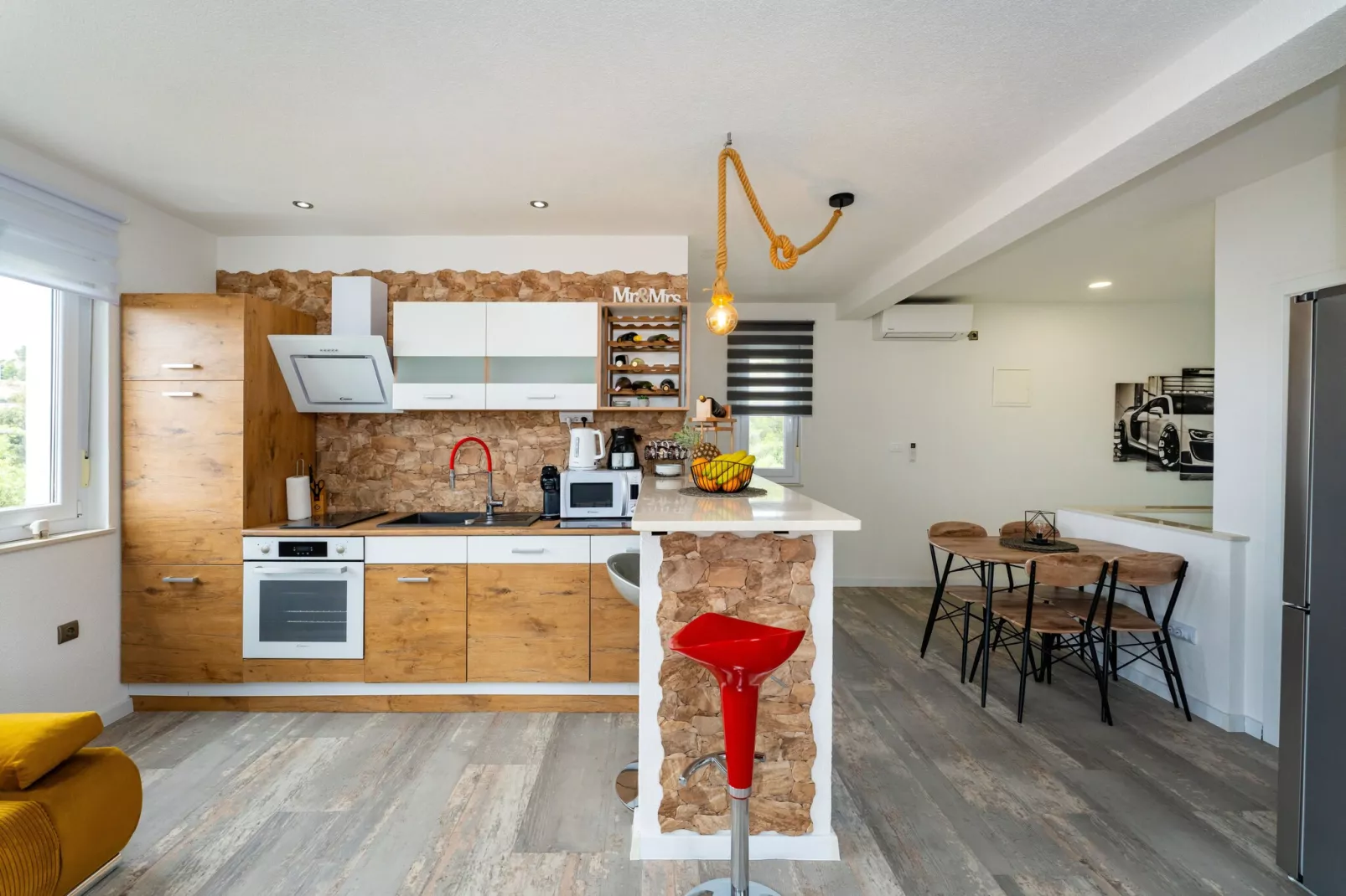 Sea view penthouse Nikita-Keuken