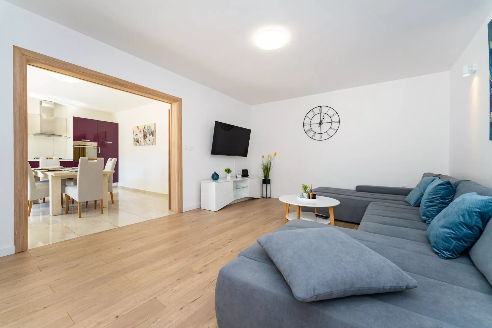 Holiday home Briscola-Woonkamer