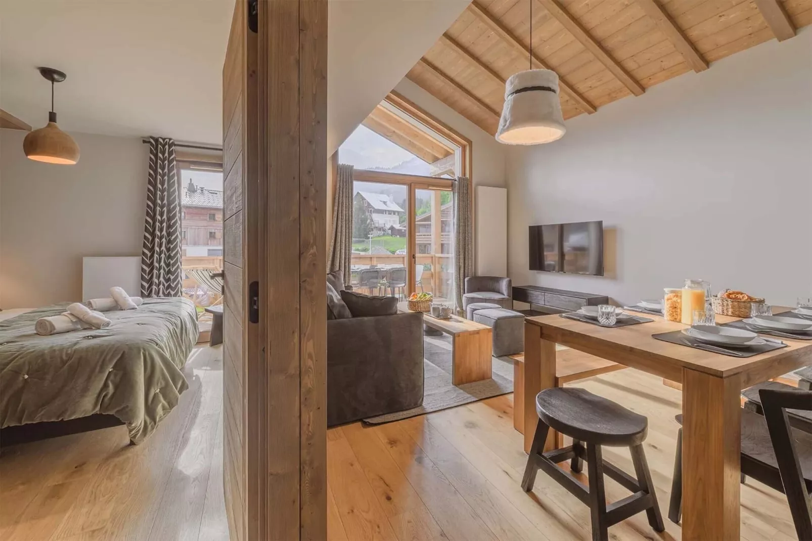 Residence L’ÉCLAT DES VÉRIAZ A42D - Slaapkamer