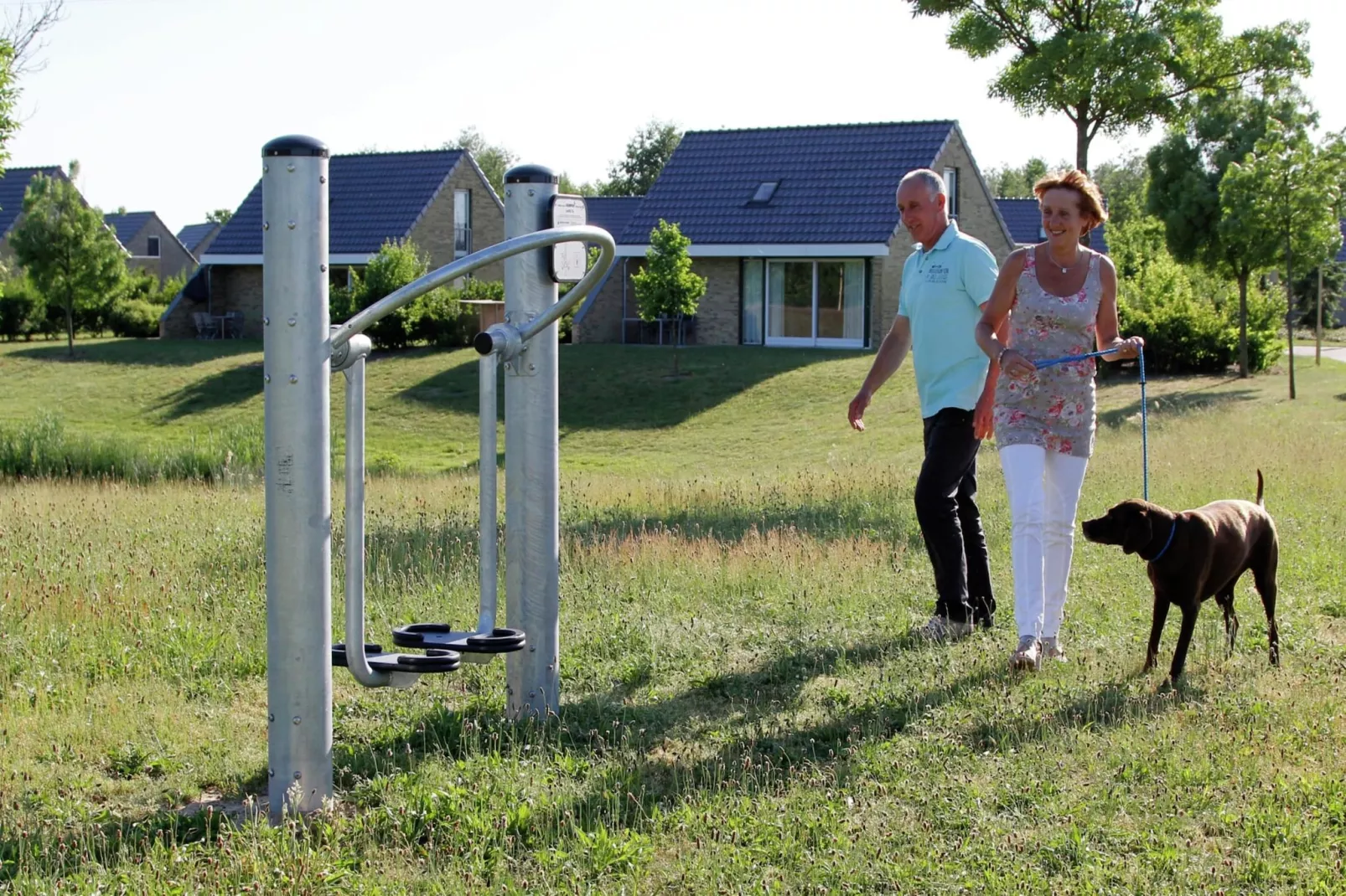 Boswoning-Parkfaciliteiten
