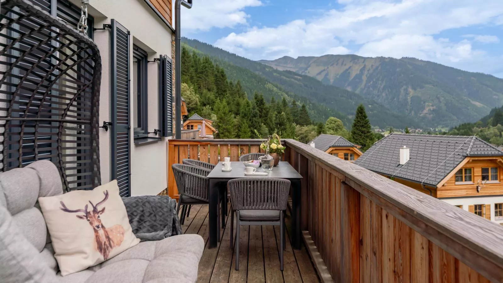 Chalet Hirschblick-Terrasbalkon