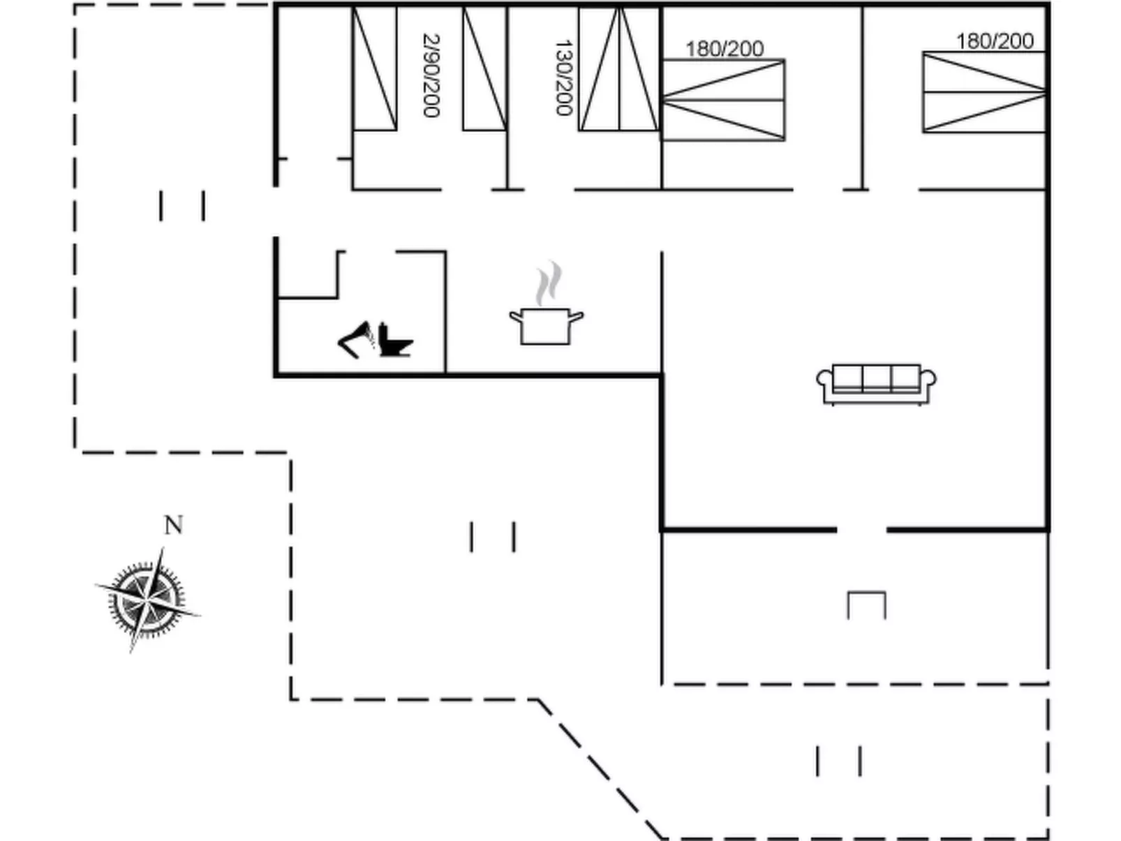 "Keke" - 2.5km from the sea-Binnen