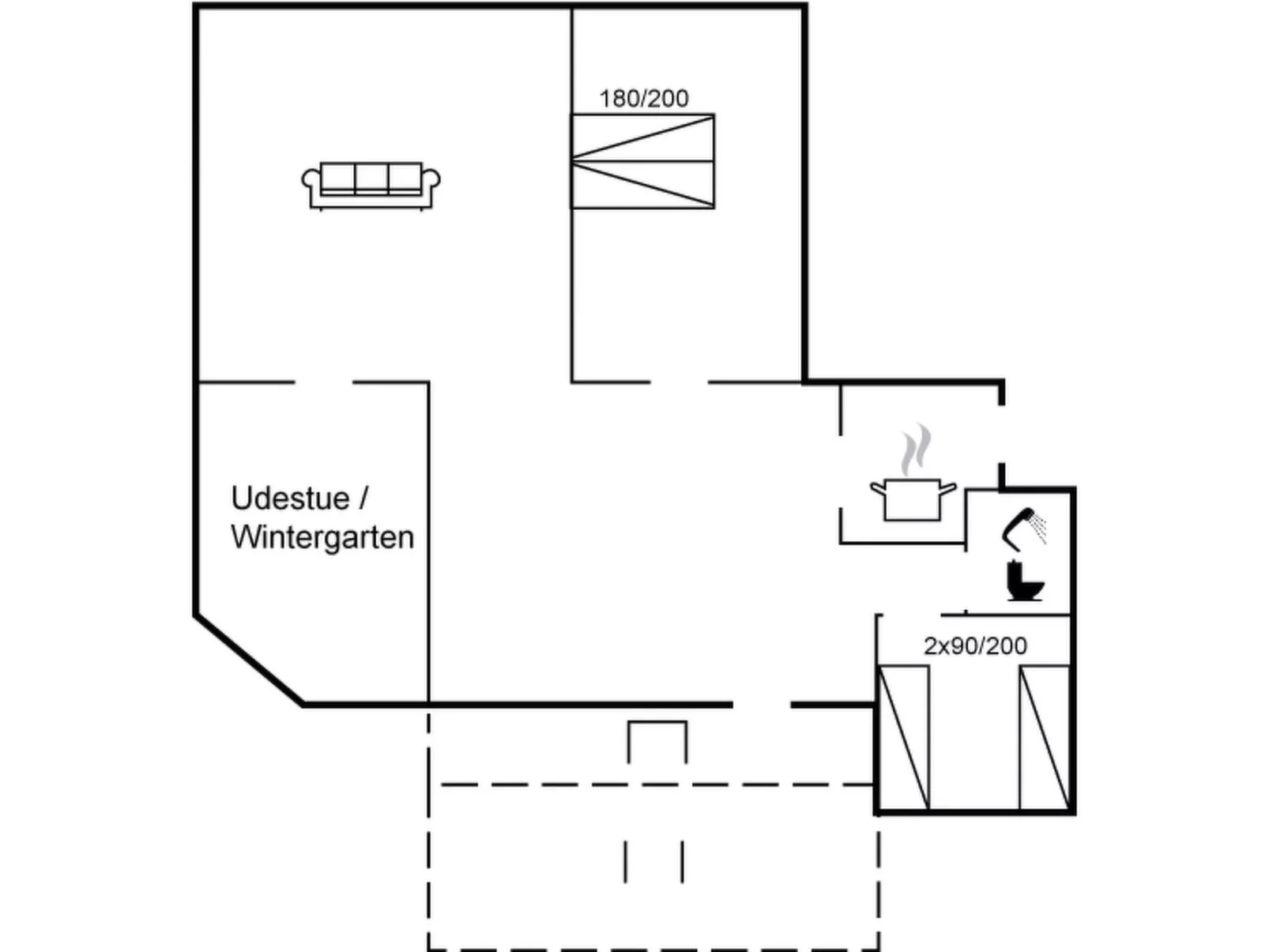 "Herly" - 50m from the sea-Binnen