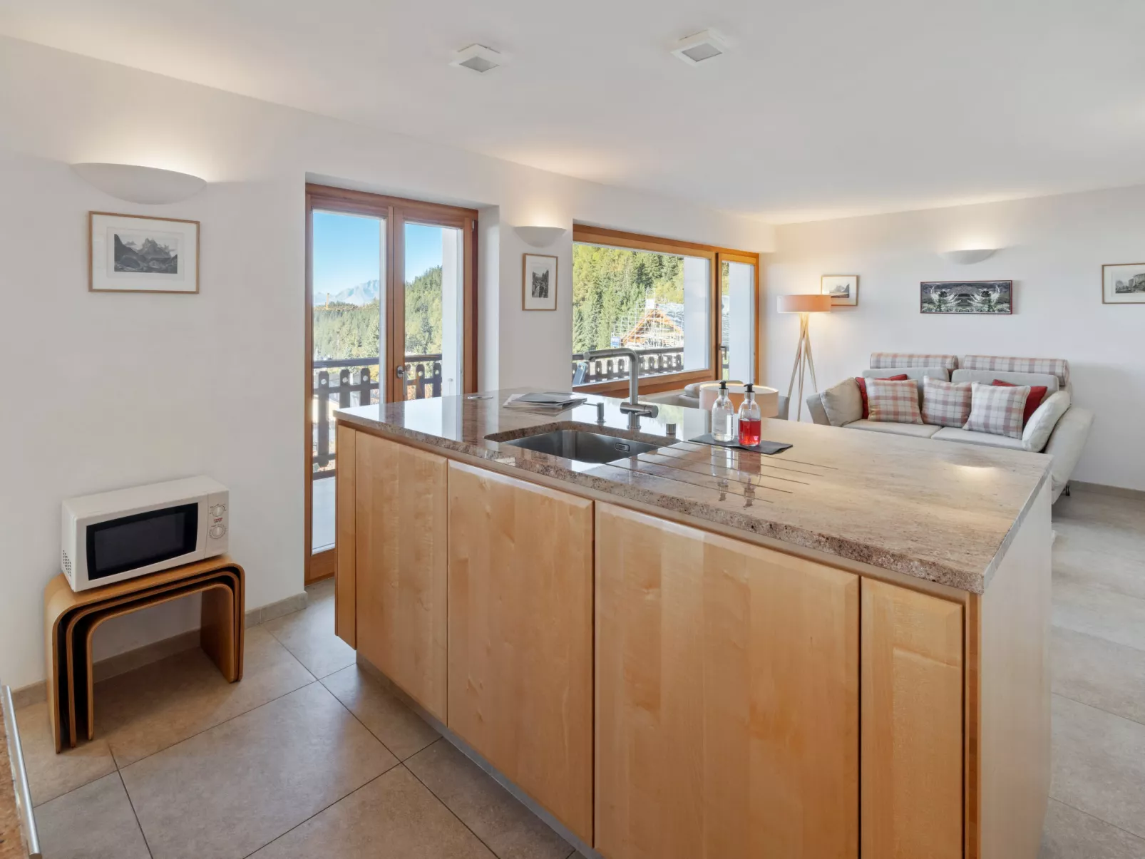 Les Aiguilles Vertes Rez inférieur-Binnen