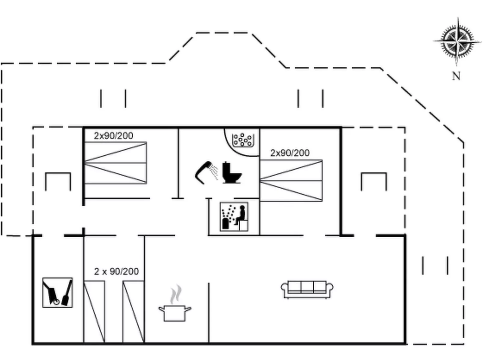 "Zaharinka" - 300m from the sea-Binnen