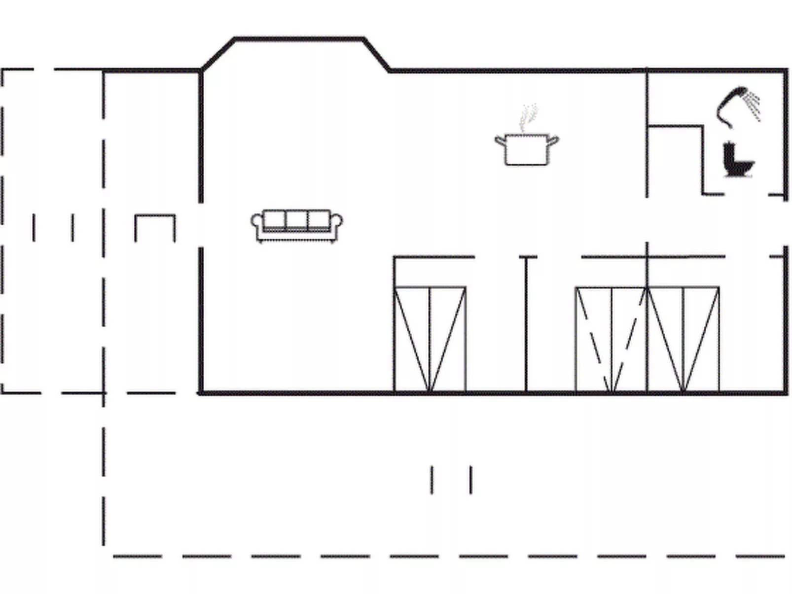 "Eldina" - 100m from the sea-Binnen