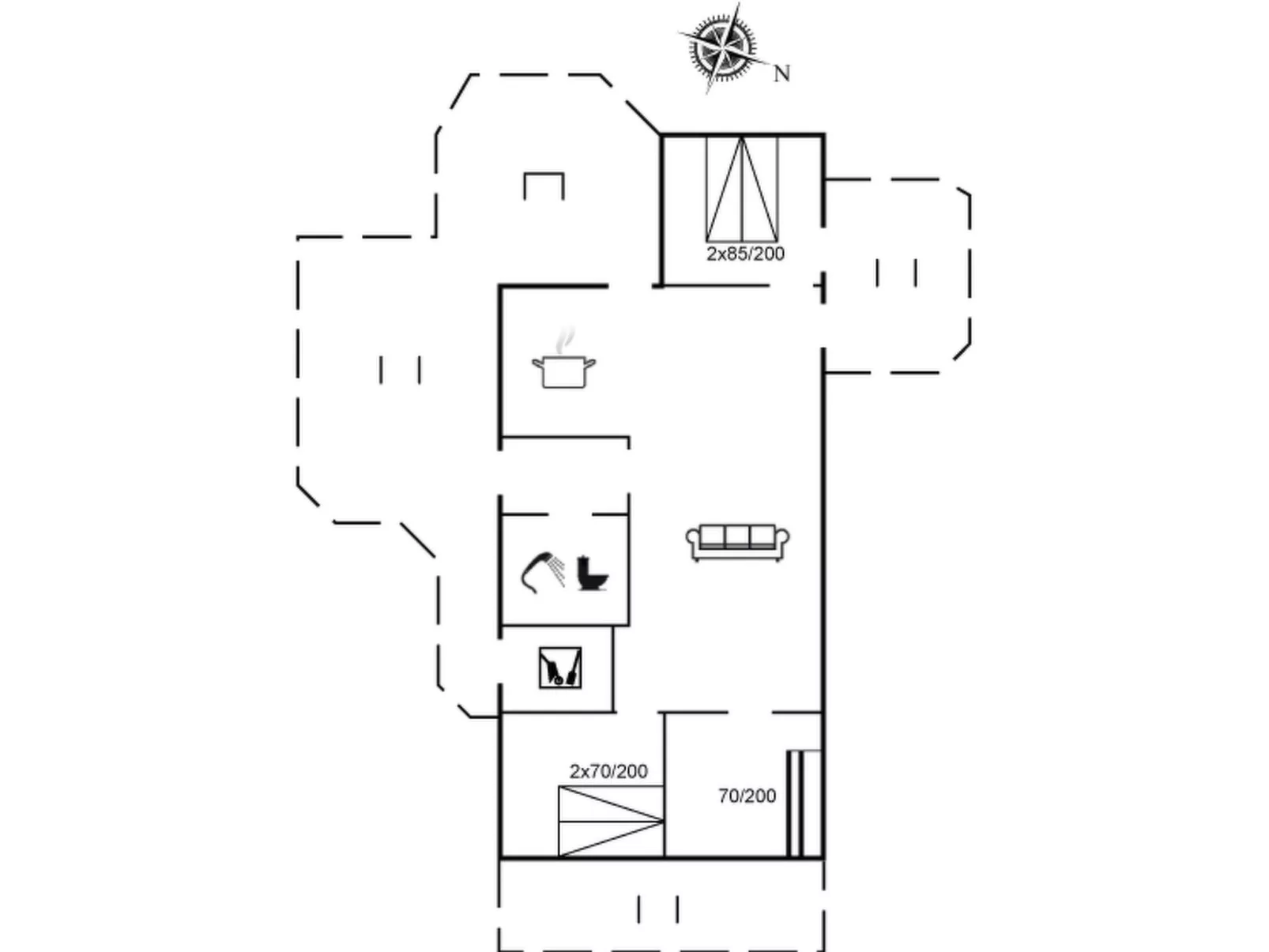 "Eri" - 300m from the sea-Binnen