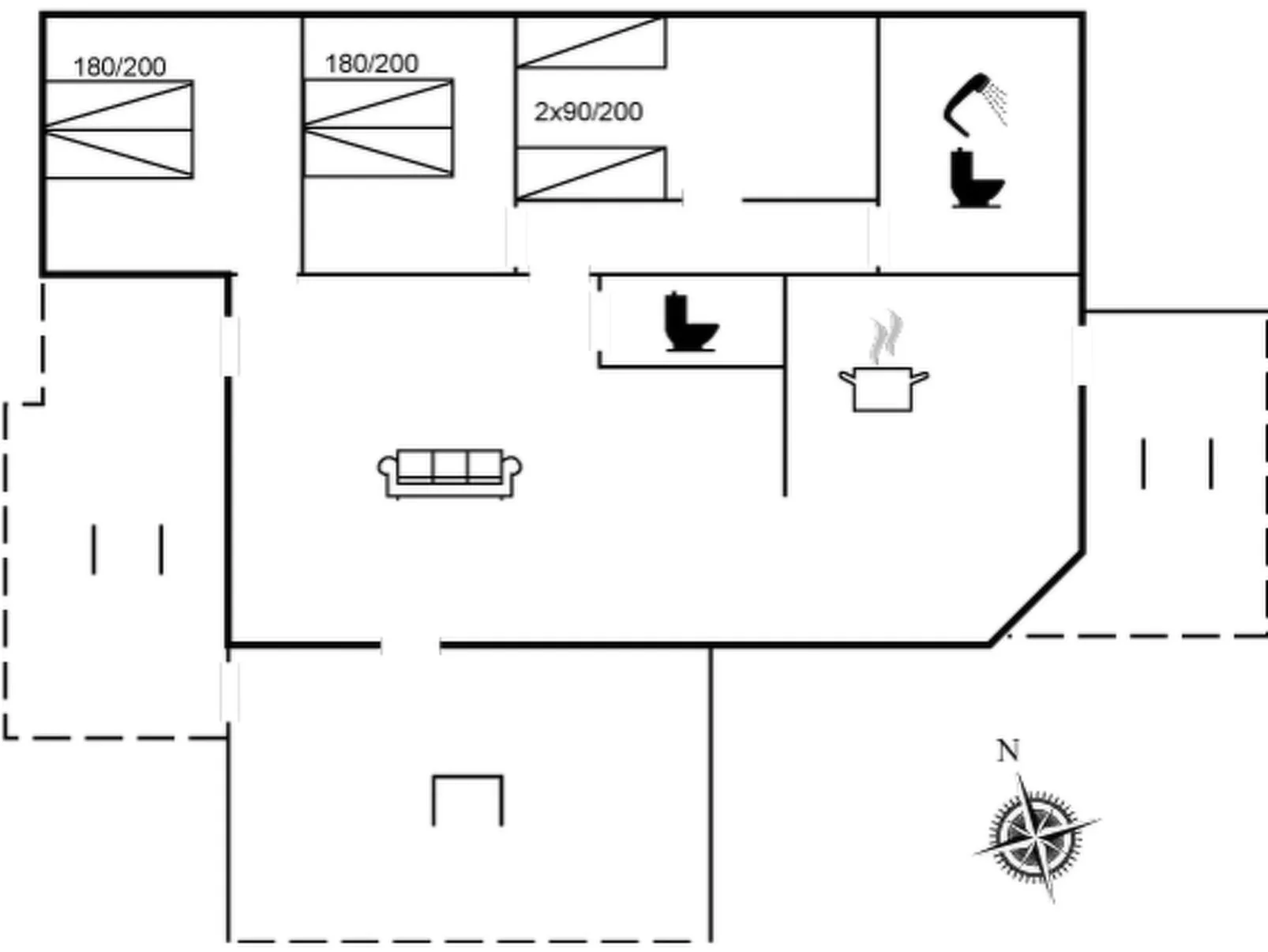 "Kjera" - 450m from the sea-Binnen