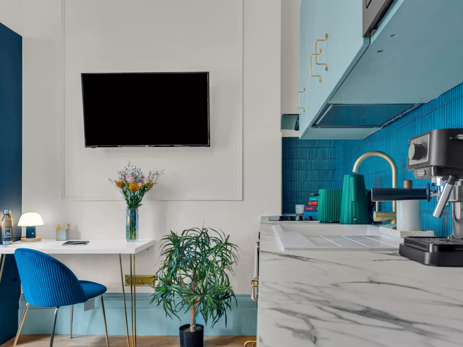 Kensington Studio-Binnen