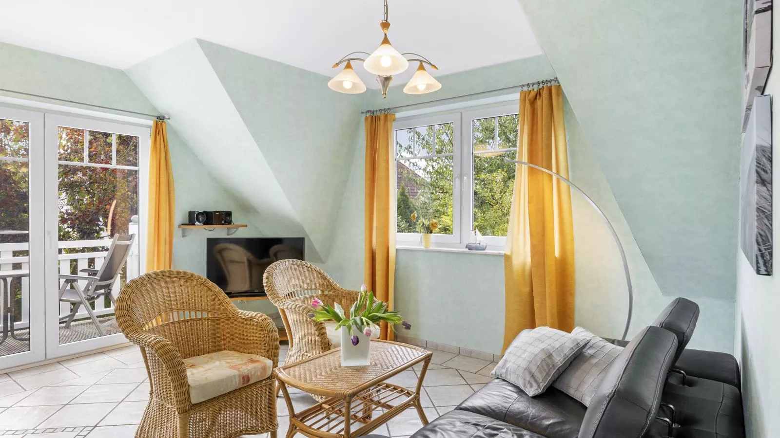 Nordlicht - Windjammer-Woonkamer