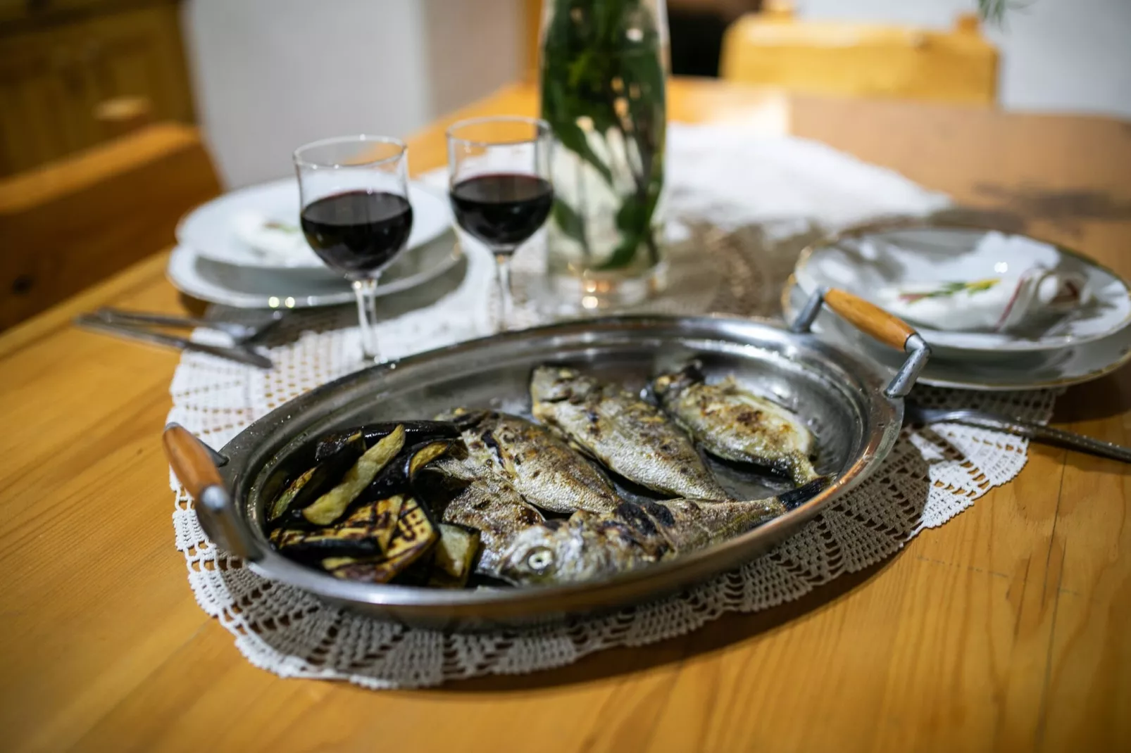 Stone House Harmony - One Bedroom Apartment with Patio and Garden View ( 1 )-Binnen