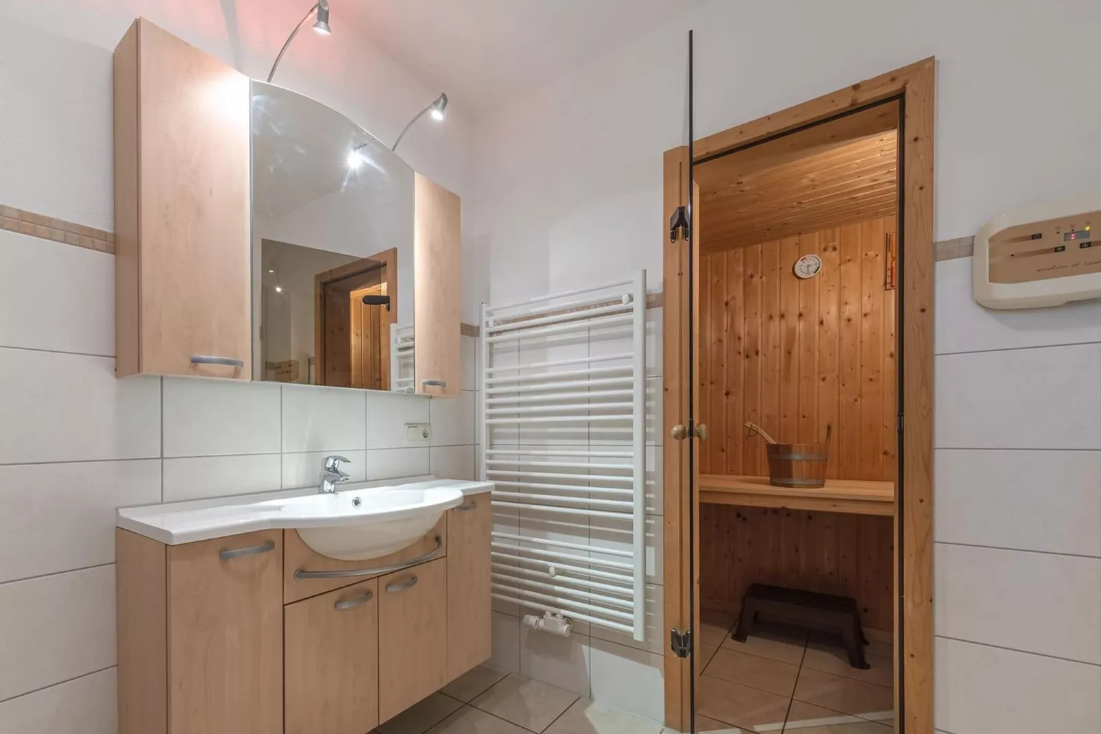 Kapitänshaus Gartendeck 64 qm Nr 432-Badkamer