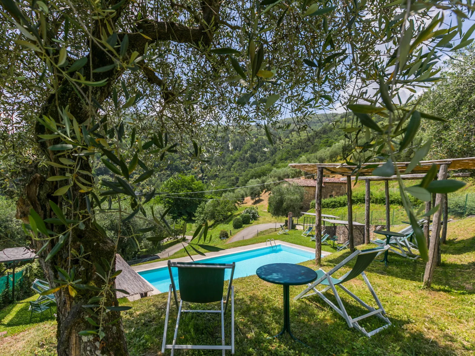 Podere Sondino / Apt. Le Stalle-Buiten
