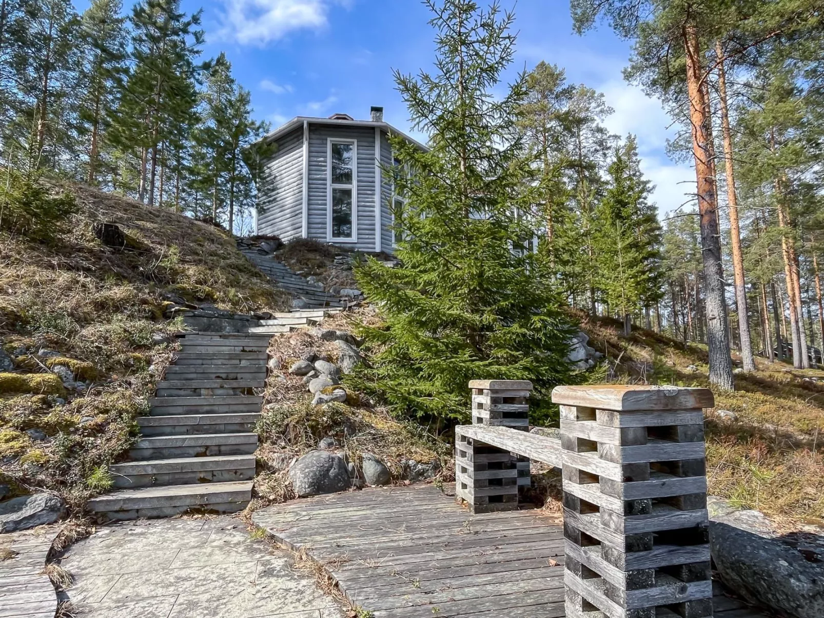 Huvila lomaonni-Binnen