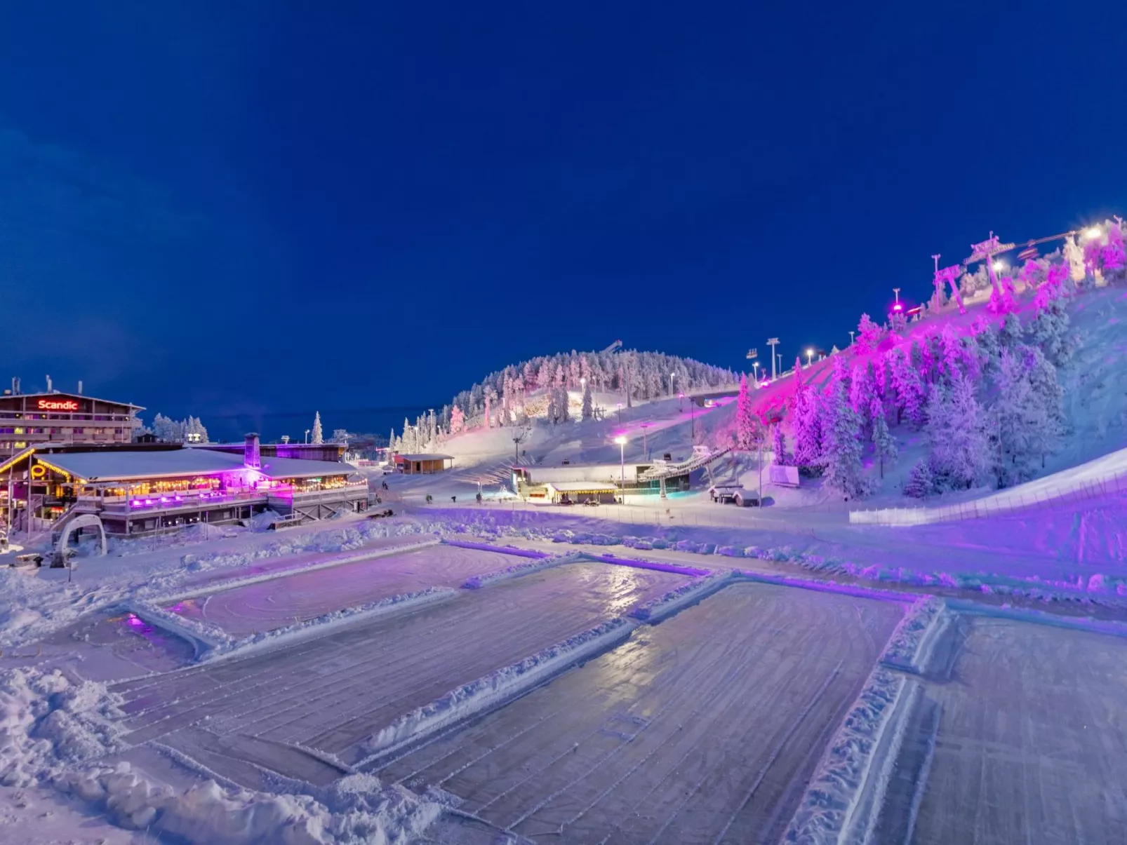 Ruka chalets 2 huoneisto 2405-Binnen