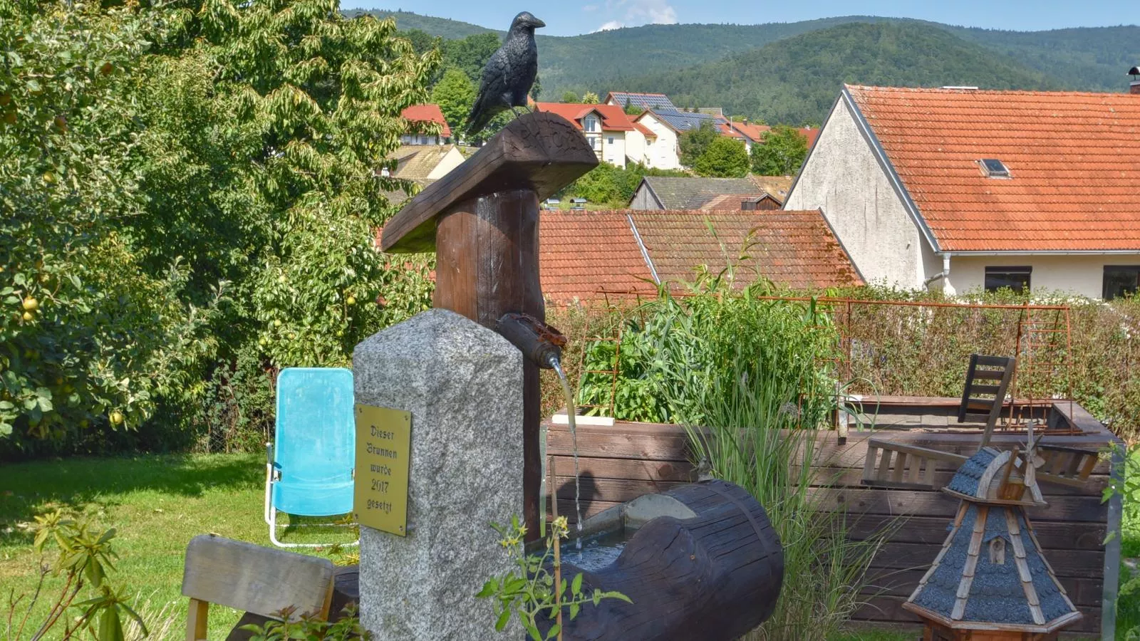 Gleißenberg-Tuinen zomer
