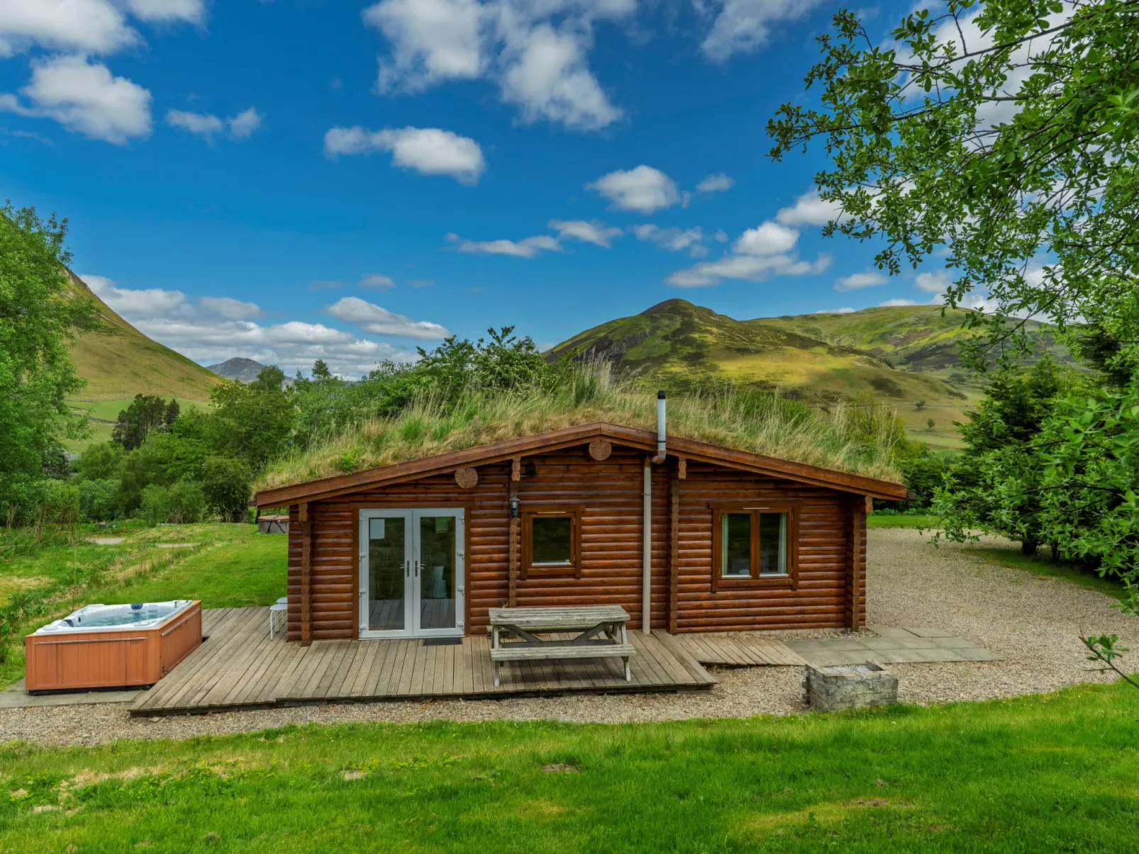 Cragdhu Log Cabin-Buiten