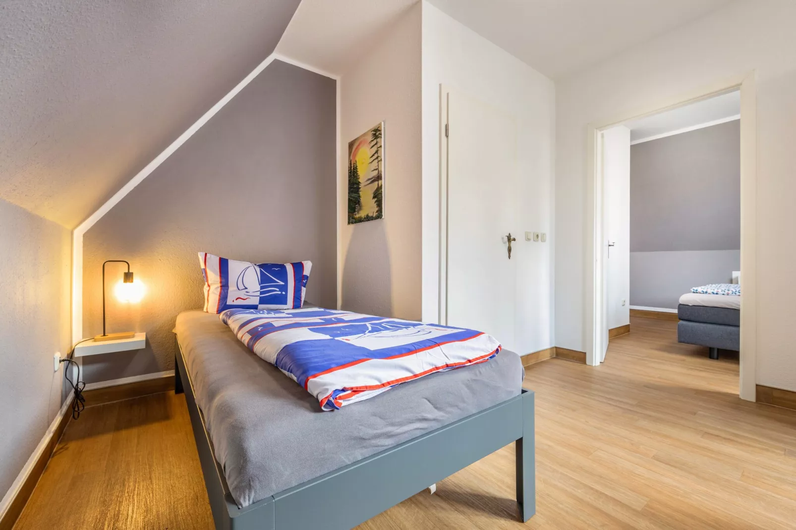 Nr5 - Schwalbennest 6 Personen-Slaapkamer