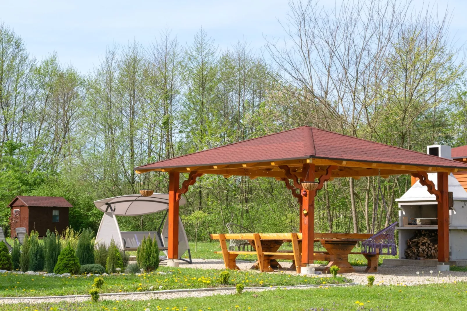 Robinzonski Kamp Hofman - Tent-Buitenlucht