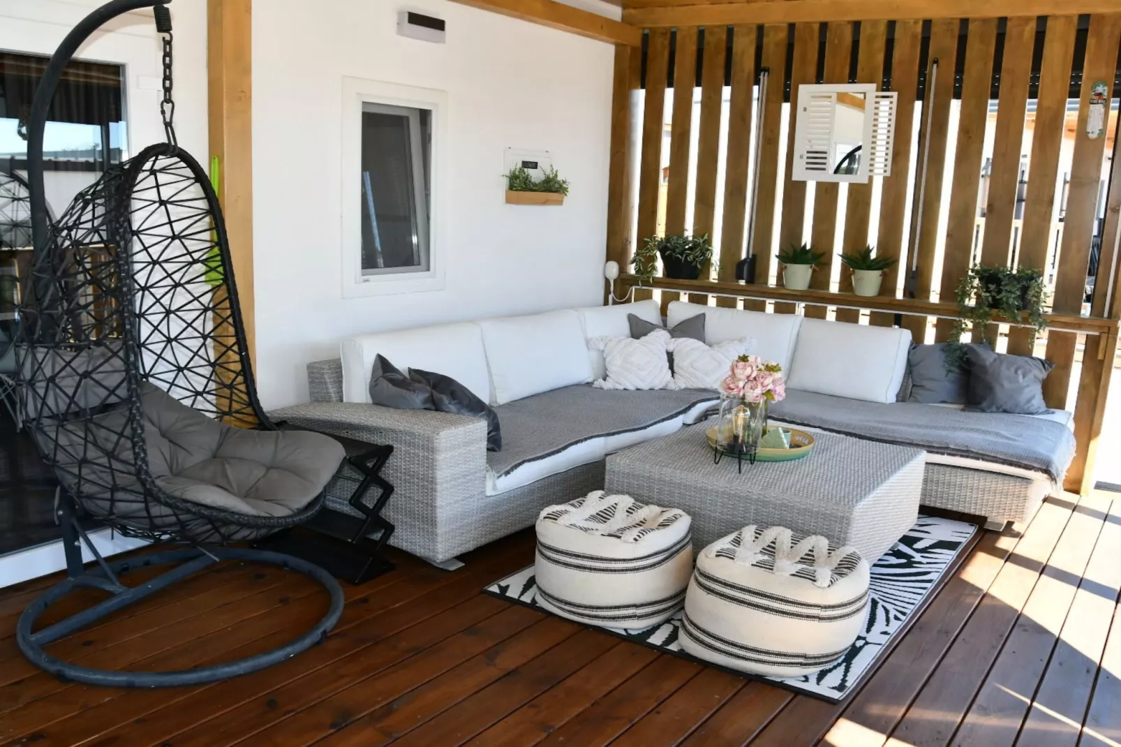 Mobile Home With Terrace And Sea View (Allegro)-Buitenlucht