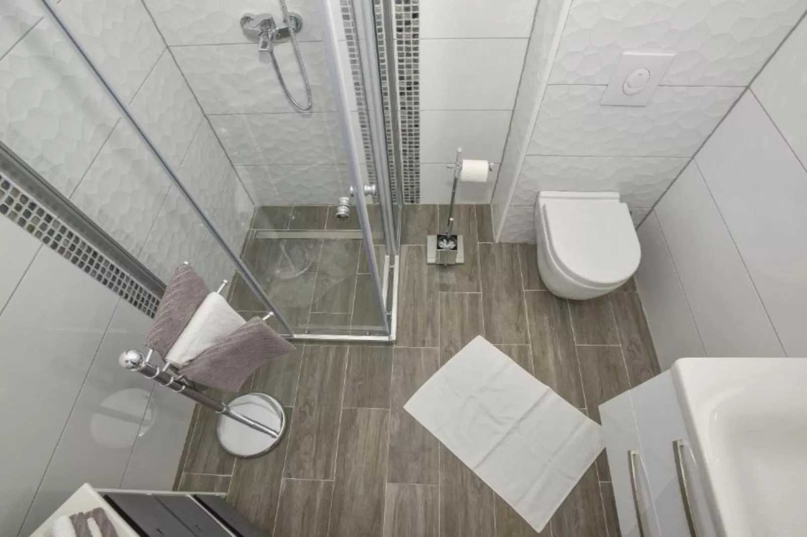 Apartment Hani 1 - One Bedroom Apartment With Balcony And Sea View-Badkamer