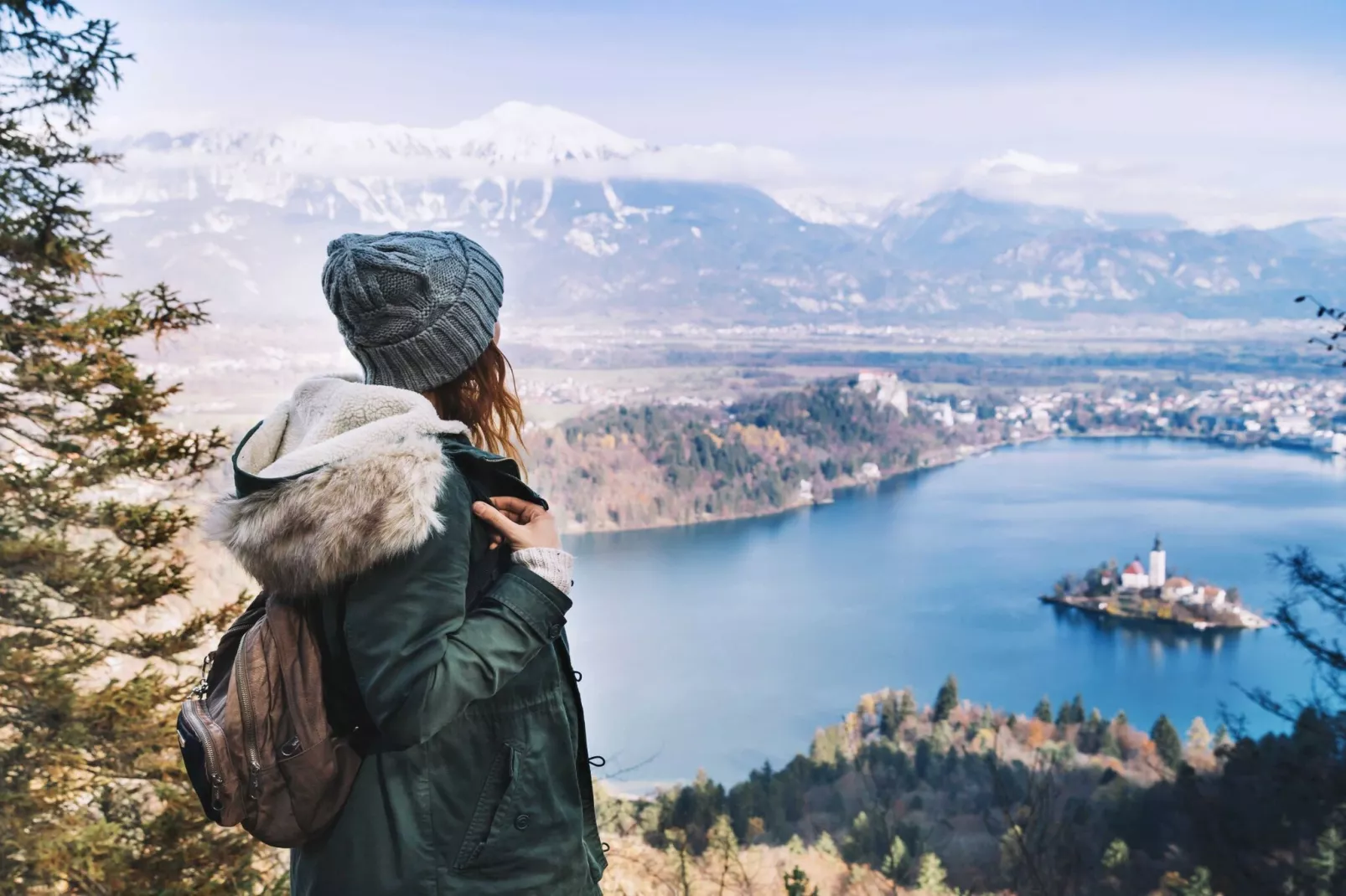 Bled Prestigious and Stylish Apartments - Classic Studio Apartment  with Terrace (owner 1)-Uitzicht