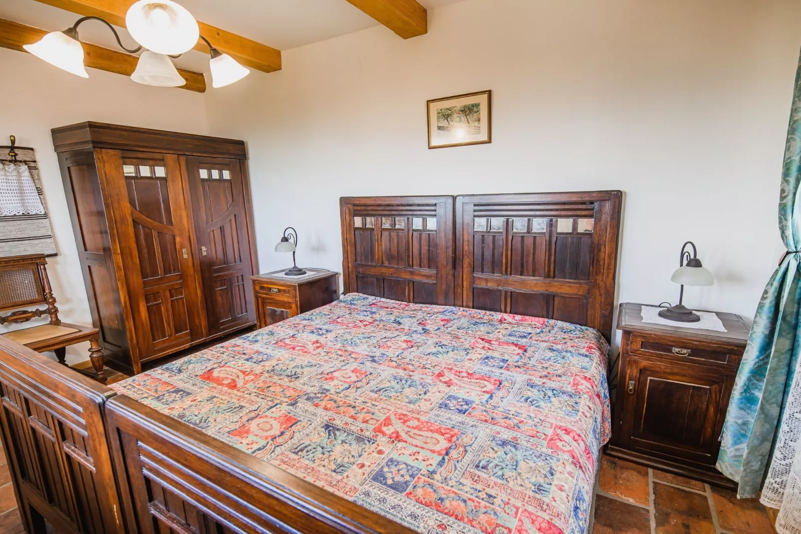 Hidden Authentic Haven Apartments - Two Bedroom Apartment with Balcony-Slaapkamer