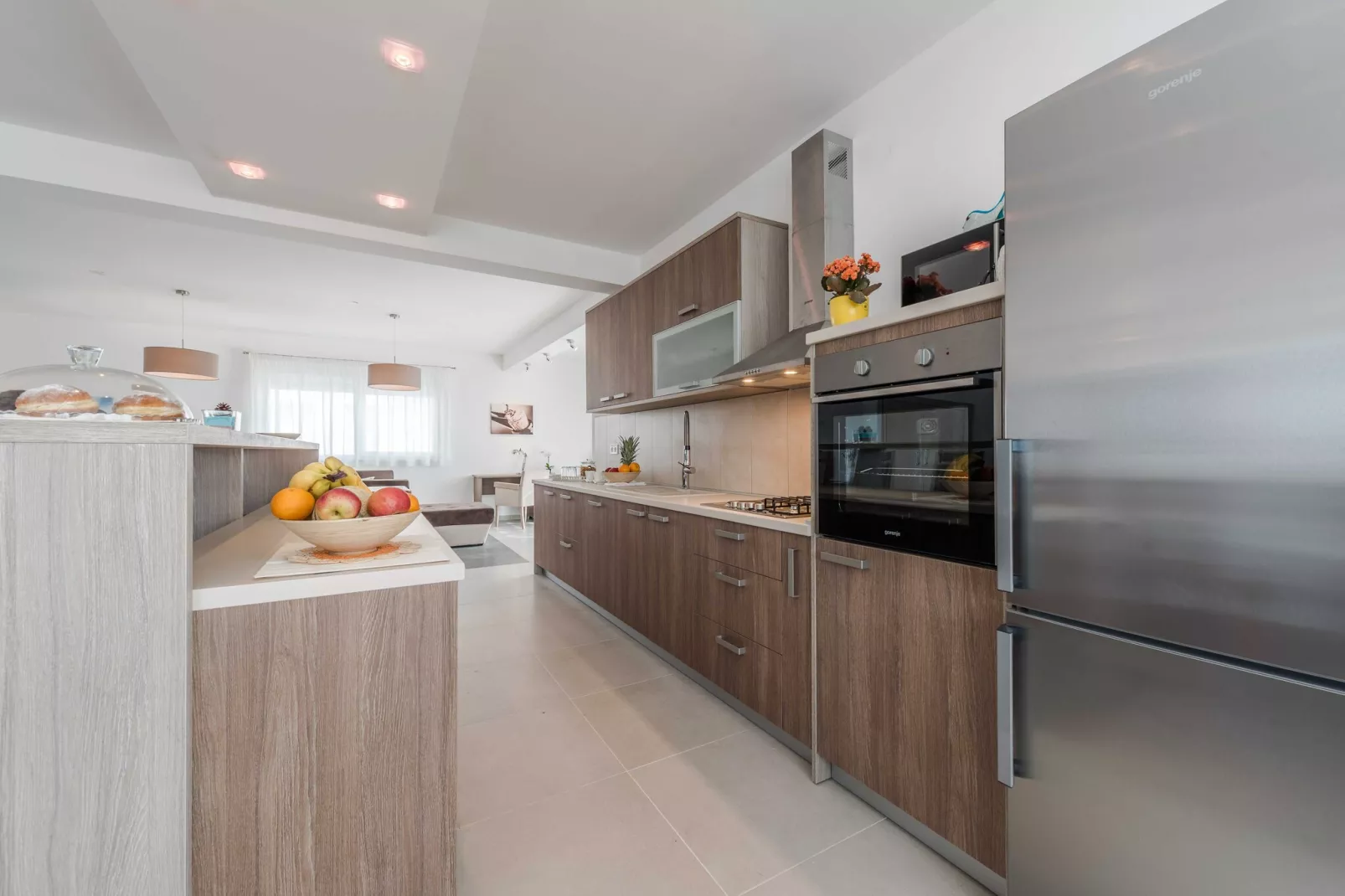 Luxury Escape with Swimming Pool & Modern Design - Comfort Four Bedroom Villa with Sea View and Private Pool ( Villa 7)-Keuken