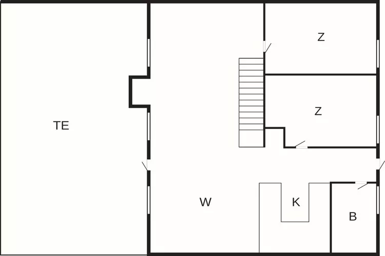 5 sterren vakantie huis in Væggerløse-Plattegrond