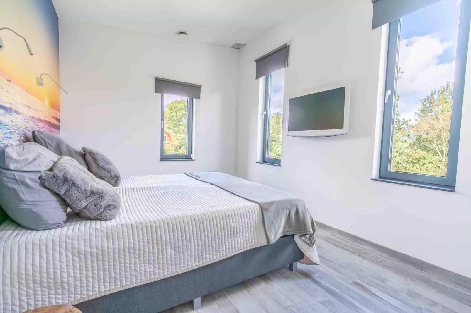 Strandvilla Hygge-Slaapkamer