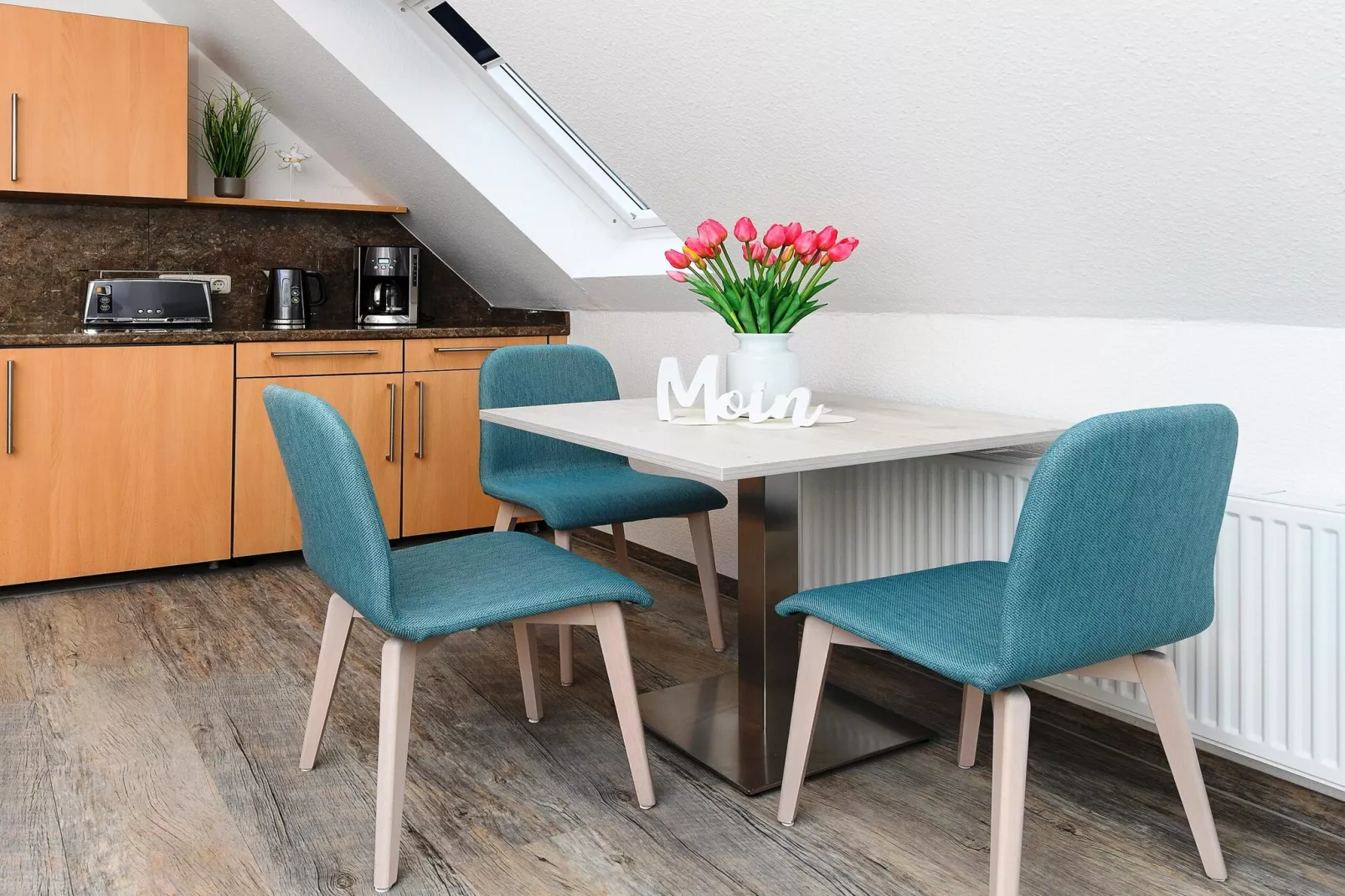 Haus Strandkorb 8-Woonkamer