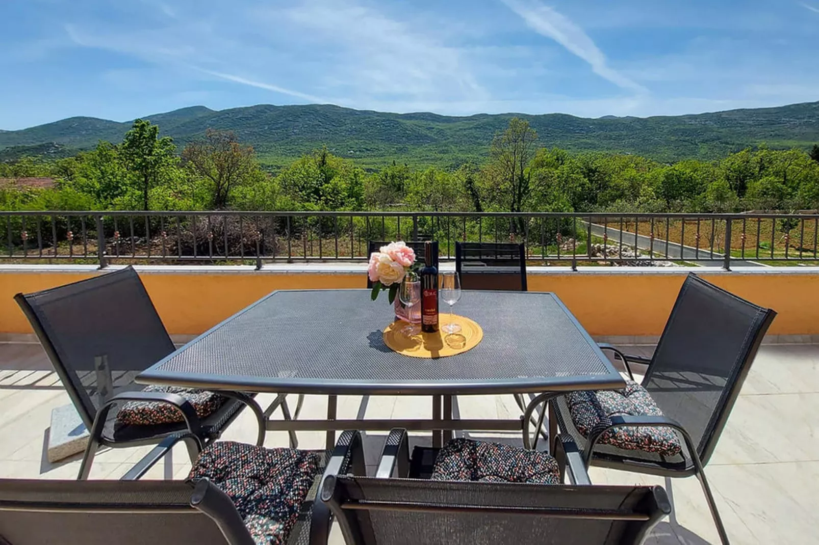 Villa Vinka - Three Bedroom Villa with Swimming Pool-Terrasbalkon