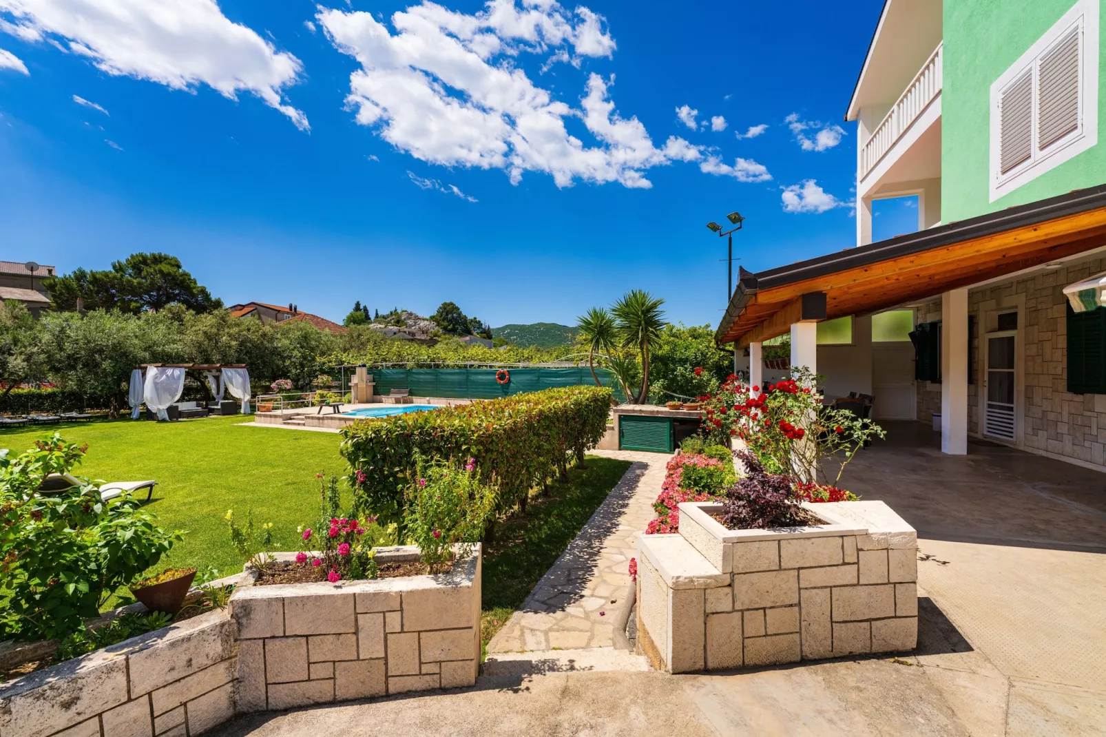 Villa Green Paradise-Hal-ontvangst