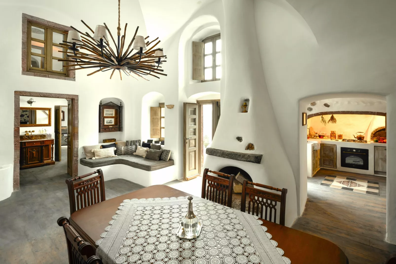 Villa Santa Croce-Eetkamer